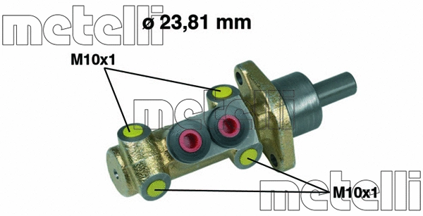 Brake Master Cylinder (05-0398)