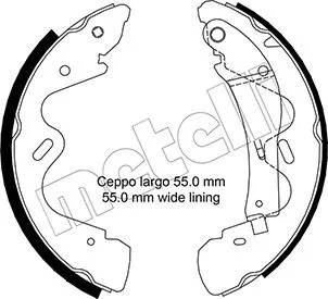 Brake Shoe Set (53-0291)