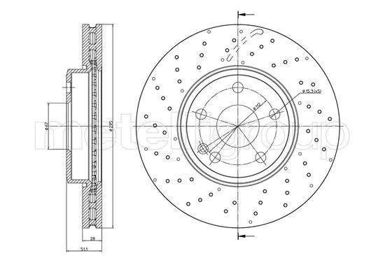 Brake Disc (23-1489FC)