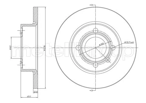Brake Disc (23-0471)