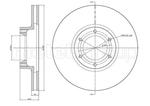 Brake Disc (23-0499C)