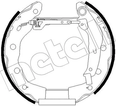 Brake Shoe Set (51-0258)
