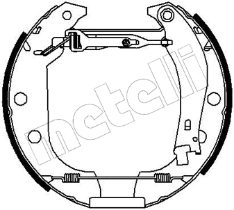 Brake Shoe Set (51-0143)