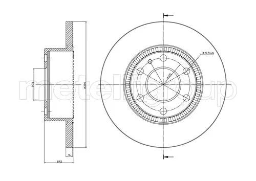 Brake Disc (23-0910C)