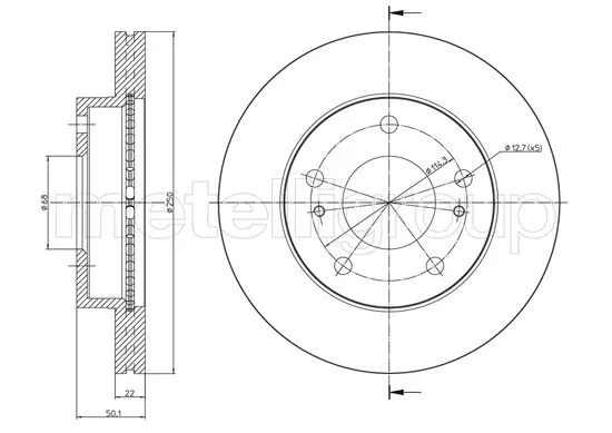 Brake Disc (23-1098)