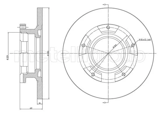 Brake Disc (23-1547)