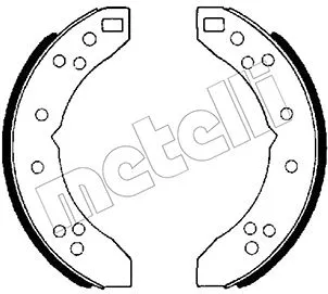 Brake Shoe Set (53-0646)