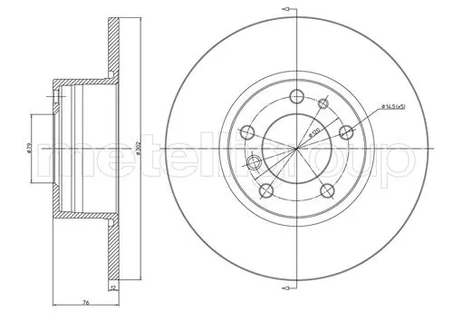 Brake Disc (23-0187)