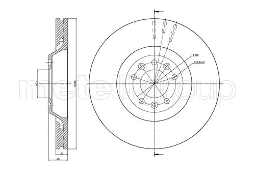 Brake Disc (23-0793C)