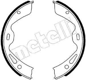 Brake Shoe Set, parking brake (53-0511)