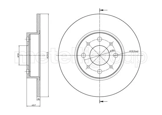 Brake Disc (23-0987C)