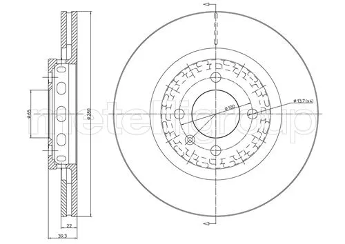 Brake Disc (23-0656C)