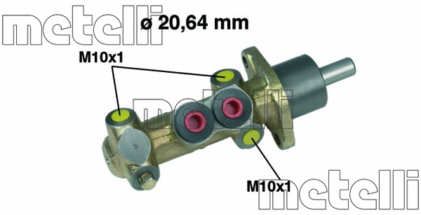 Brake Master Cylinder (05-0216)