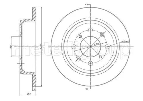 Brake Disc (23-0267)