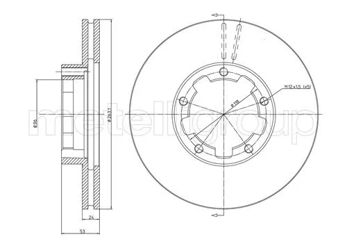 Brake Disc (23-0632)