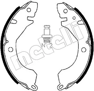Brake Shoe Set (53-0253)