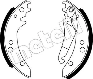 Brake Shoe Set (53-0238)