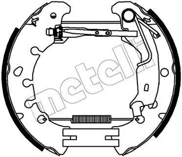 Brake Shoe Set (51-0481)