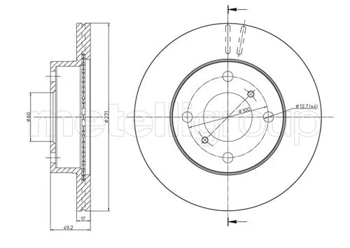 Brake Disc (23-0587)