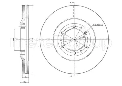 Brake Disc (23-0452)