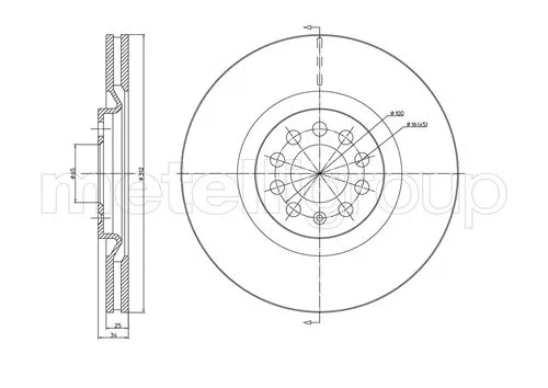 Brake Disc (23-0706C)