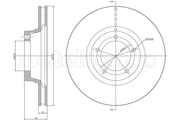 Brake Disc (23-1706)
