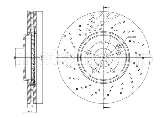Brake Disc (23-1103FC)