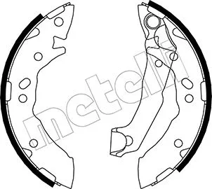 Brake Shoe Set (53-0168)