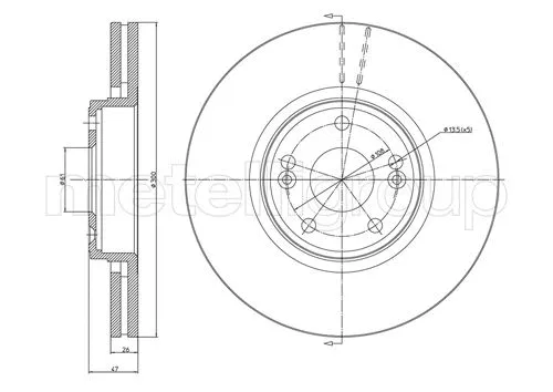 Brake Disc (23-0675C)