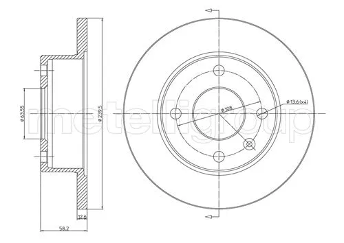 Brake Disc (23-0098)