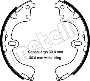 Brake Shoe Set (53-0422)