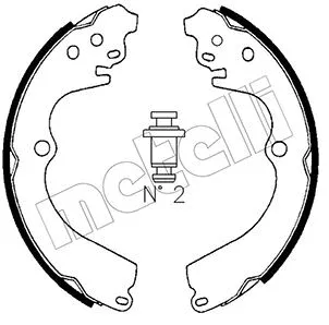 Brake Shoe Set (53-0383)