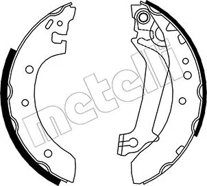 Brake Shoe Set (53-0129)