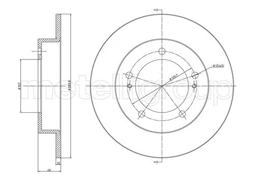 Brake Disc (23-0221)