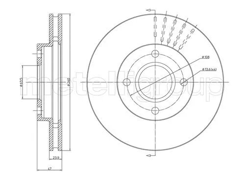 Brake Disc (23-0316)
