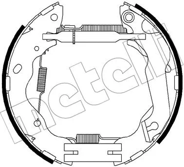 Brake Shoe Set (51-0457)