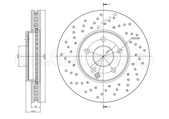 Brake Disc (23-1707FC)