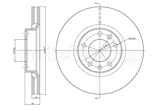 Brake Disc (23-0295)