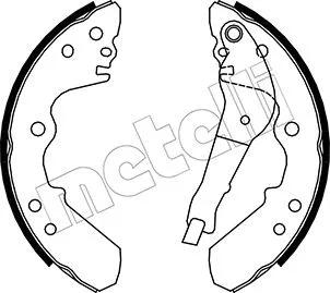 Brake Shoe Set (53-0310Y)