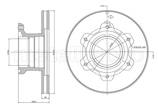 Brake Disc (23-1679)