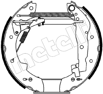 Brake Shoe Set (51-0062)