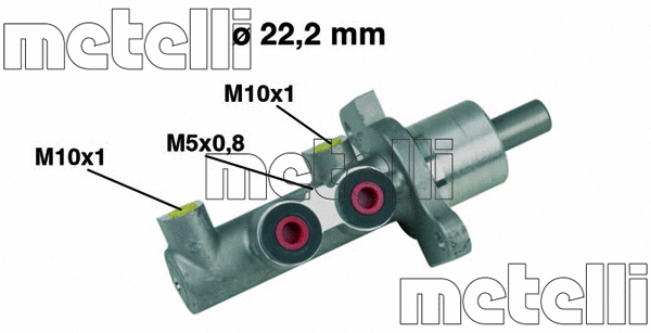 Brake Master Cylinder (05-0344)