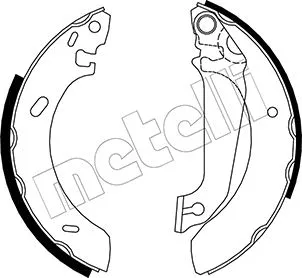 Brake Shoe Set (53-0120)