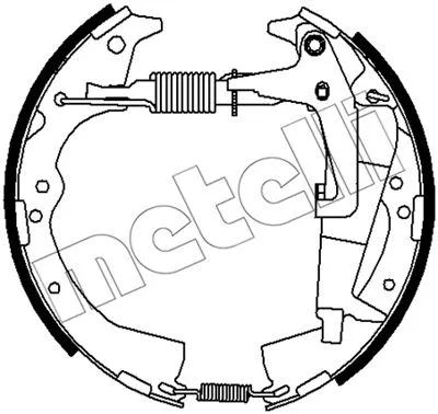 Brake Shoe Set (51-0499)