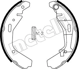 Brake Shoe Set (53-0318)