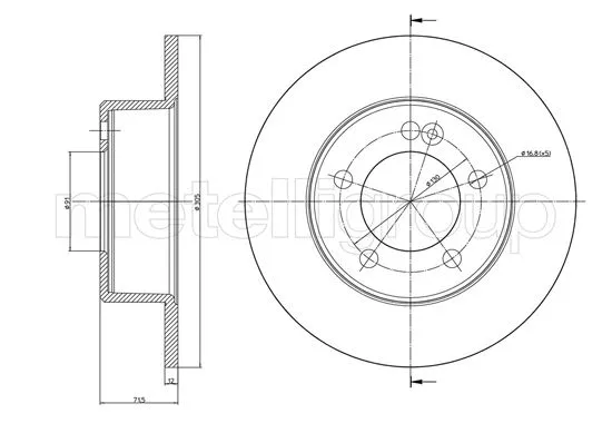 Brake Disc (23-1386C)
