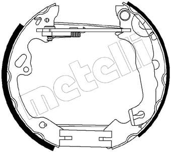 Brake Shoe Set (51-0198)