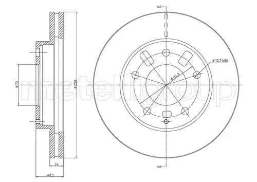 Brake Disc (23-0347)