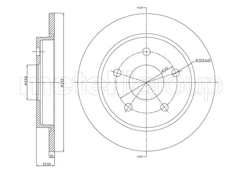 Brake Disc (23-0121)