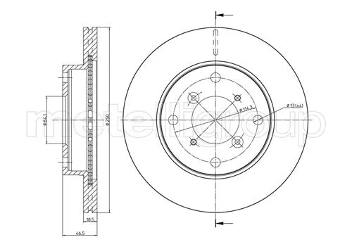 Brake Disc (23-0757)